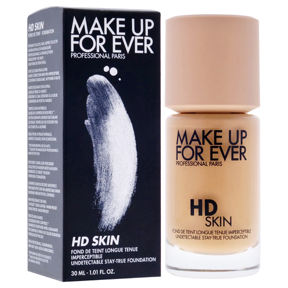 HD Skin Undetectable Stay-True - 2Y32 Warm Caramel by Make Up For Ever 1.01 oz - Picture 3 of 4
